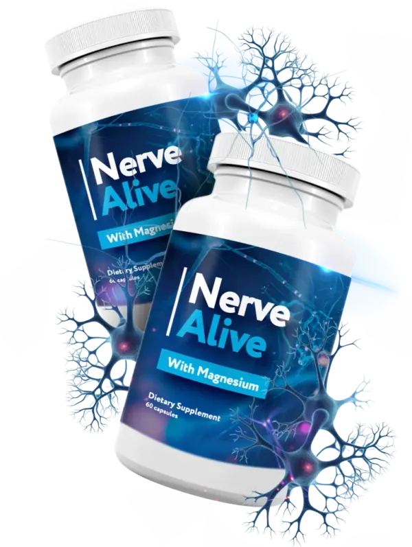 Nerve Alive Supplement Bottles