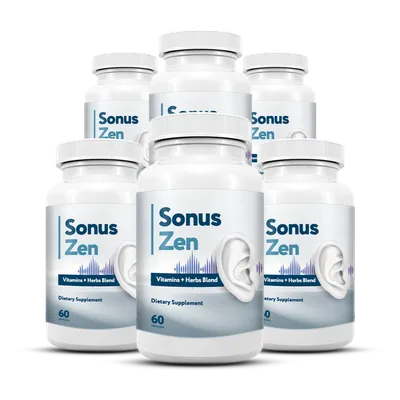 SonusZen supplement bottles