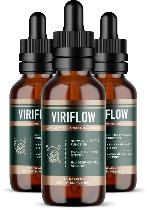ViriFlow supplement bottles